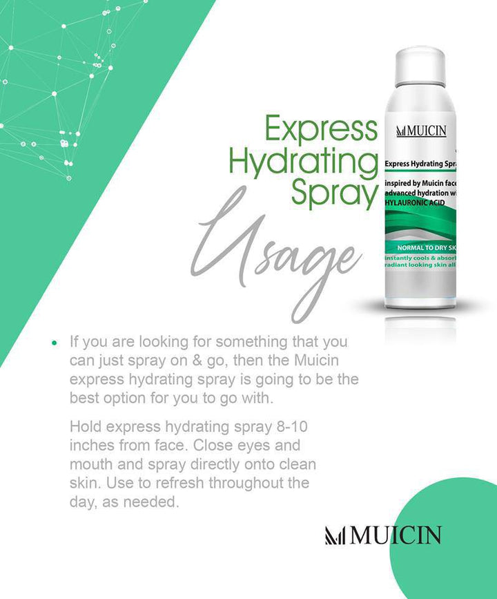 MUICIN - Hyaluronic Acid Express Hydrating Spray - 200ml - My Store