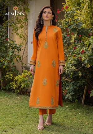 Asim Jofa Pret Essentials '23 Ajpe-48 Embroidered Cambric 1 Pc