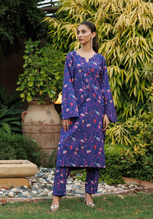Zarasi.Pk Stitched 2 Piece Printed Lawn Collection'2025-Eclipse Blossom