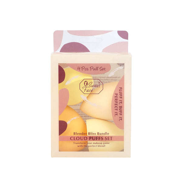 Sweetface - 4 Pcs Puff Set 3
