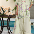 Chameli Studio-Blooming garden Lawn Digital Print 3 Piece Unstitched Suit-WRTS-0003