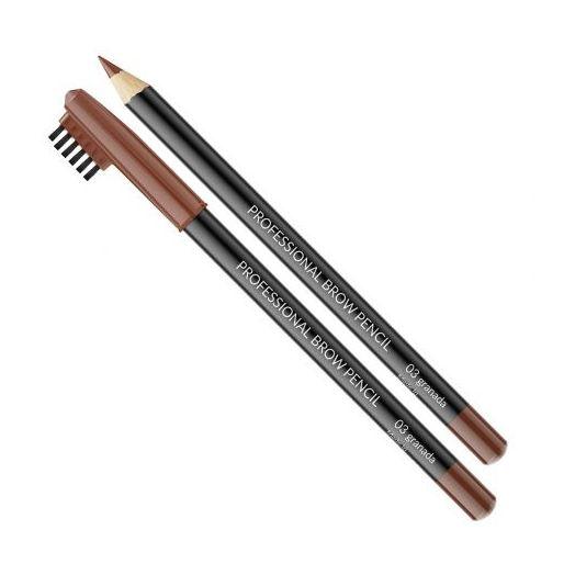 Vipera Waterproof Eyebrow pencil with a Brush - 03 Granada