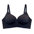 Padded Seamless Soft Bra - Black