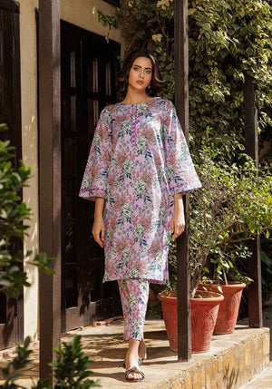 Zarasi.Pk Stitched 2 Piece Printed Lawn Collection'2025-Lavender
