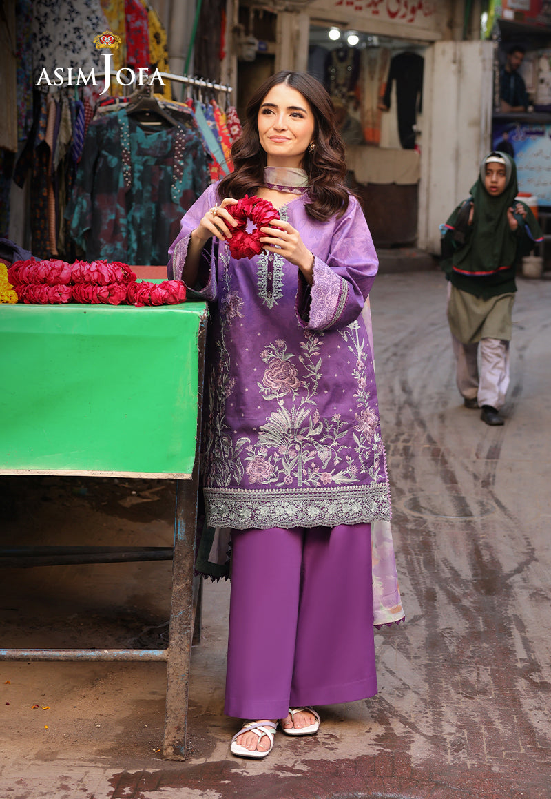 Rhapsody By Asim Jofa Unstitched 3 Piece Summer Collection'2025 Ajubu-07