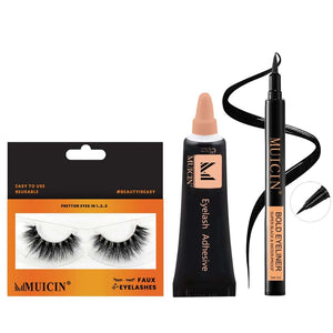 Muicin-Black Bold Eyes Kit