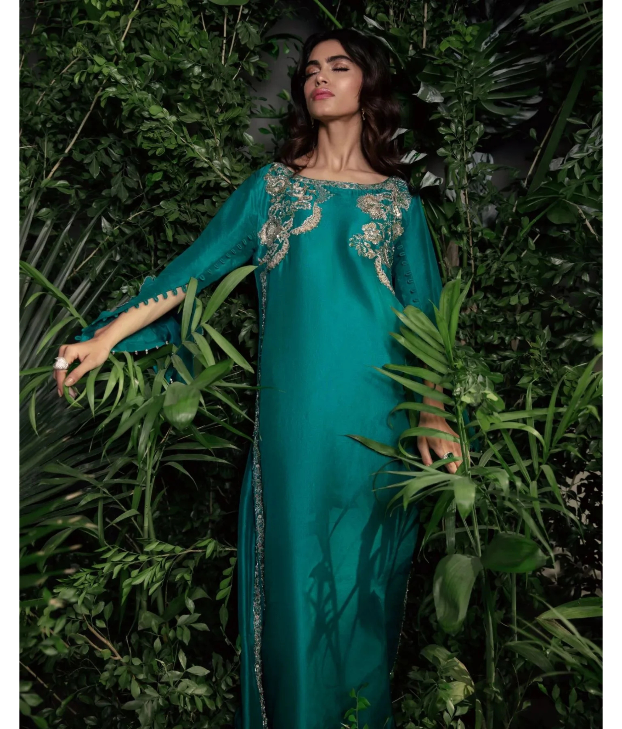 Luna By Mariam Malik Stitched 2 Piece Luxe Silk Pret Collection'2025-LUNA- Luxury Pret'24  - 11