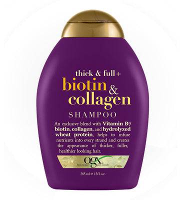 Ogx-Thick & Full Biotin & Collagen Shampo, 385 ml - My Store