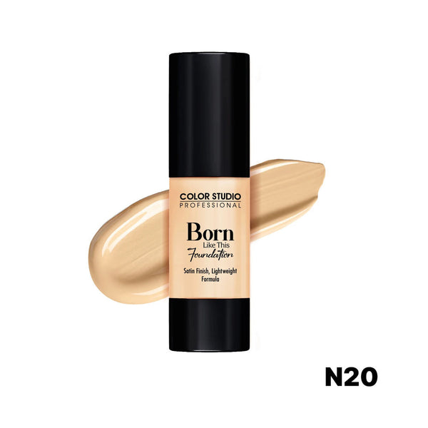 Color Studio- Born Like This Foundation- N20