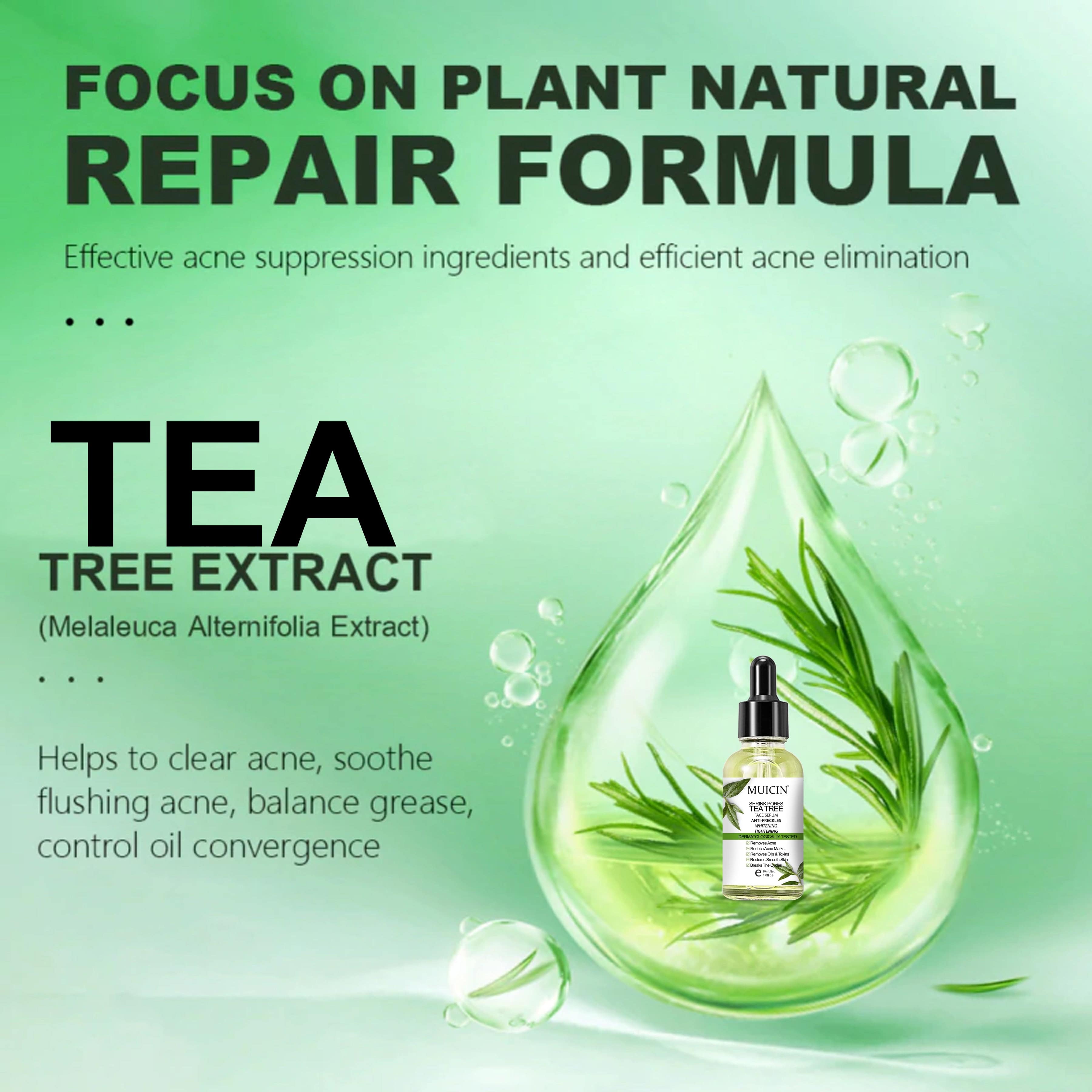 MUICIN - Shrink Pores Tea Tree Face Serum - 30ml - My Store