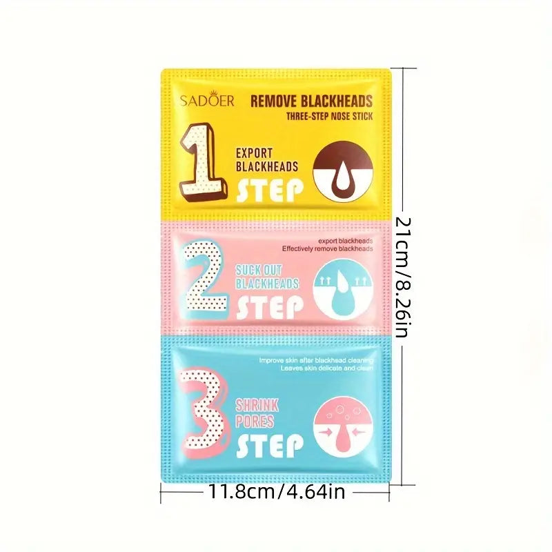 Sadoer - 3 Steps Blackhead Removing Mask