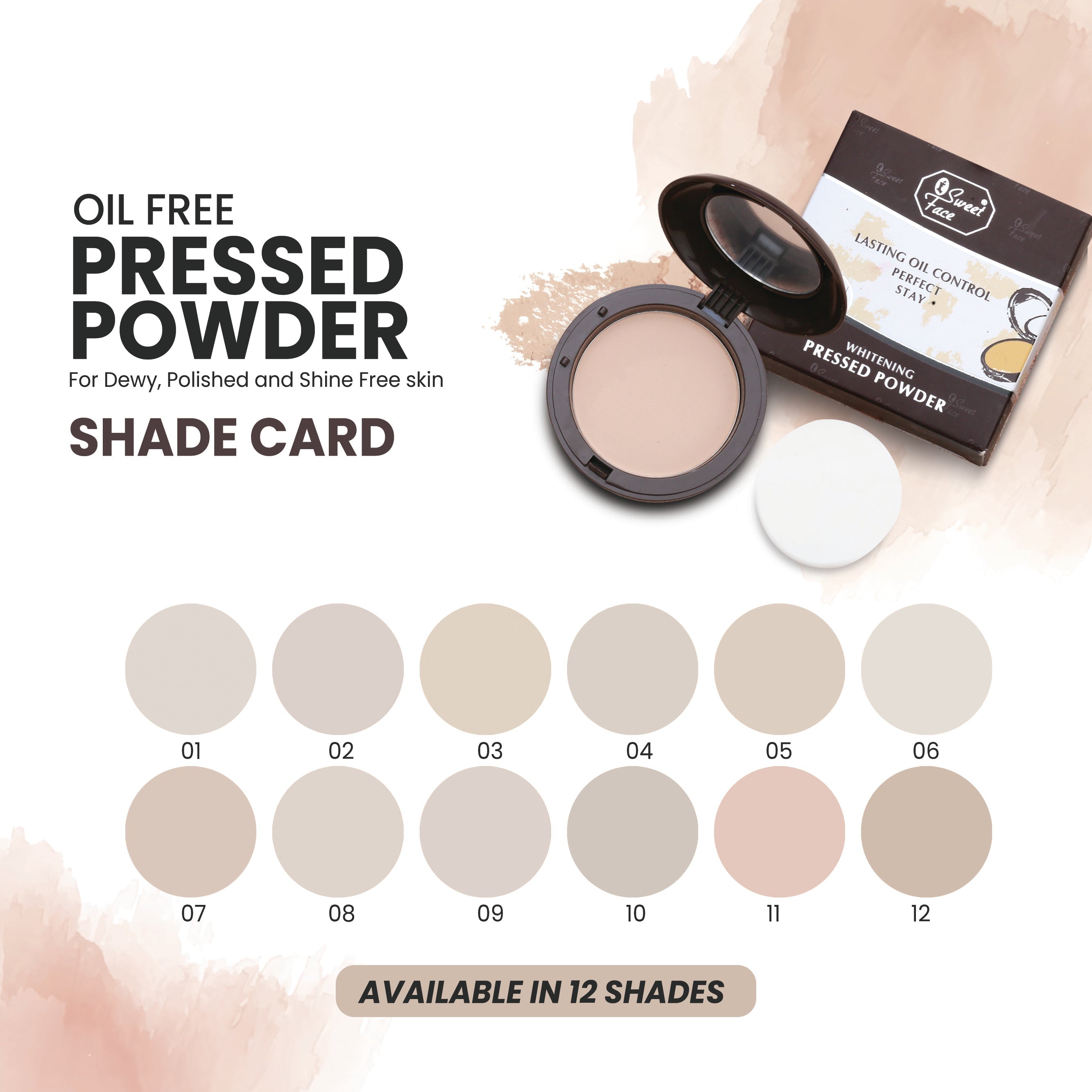 Sweetface - Whitening Pressed Powder