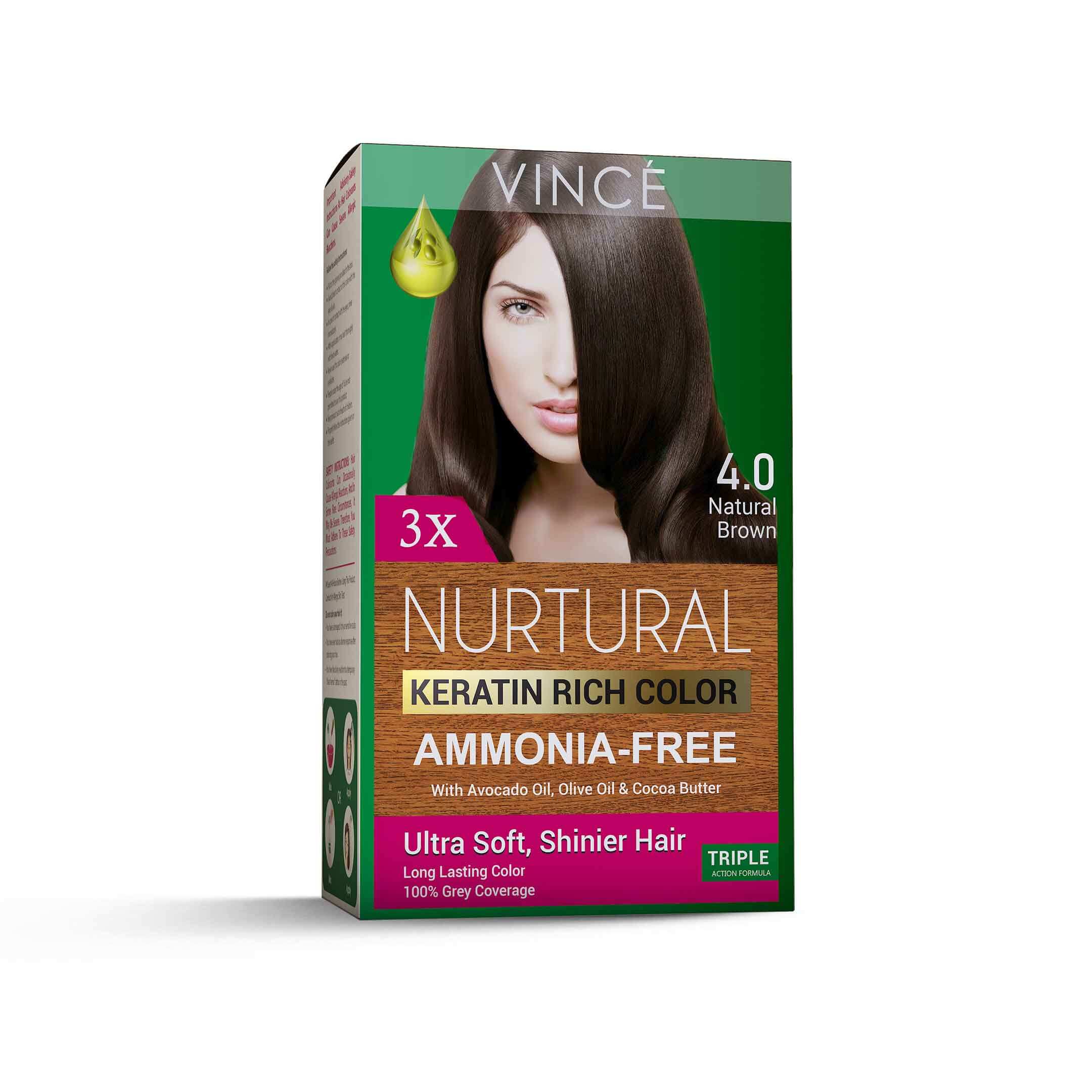 Vince - 4.0 - Natural Brown - Nurtural Women Hair Color