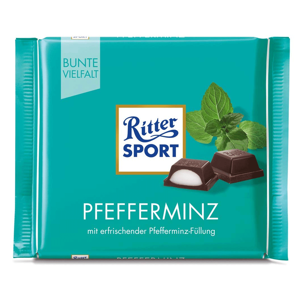 Ritter Sport Peppermint 100g - Snapcart.pk