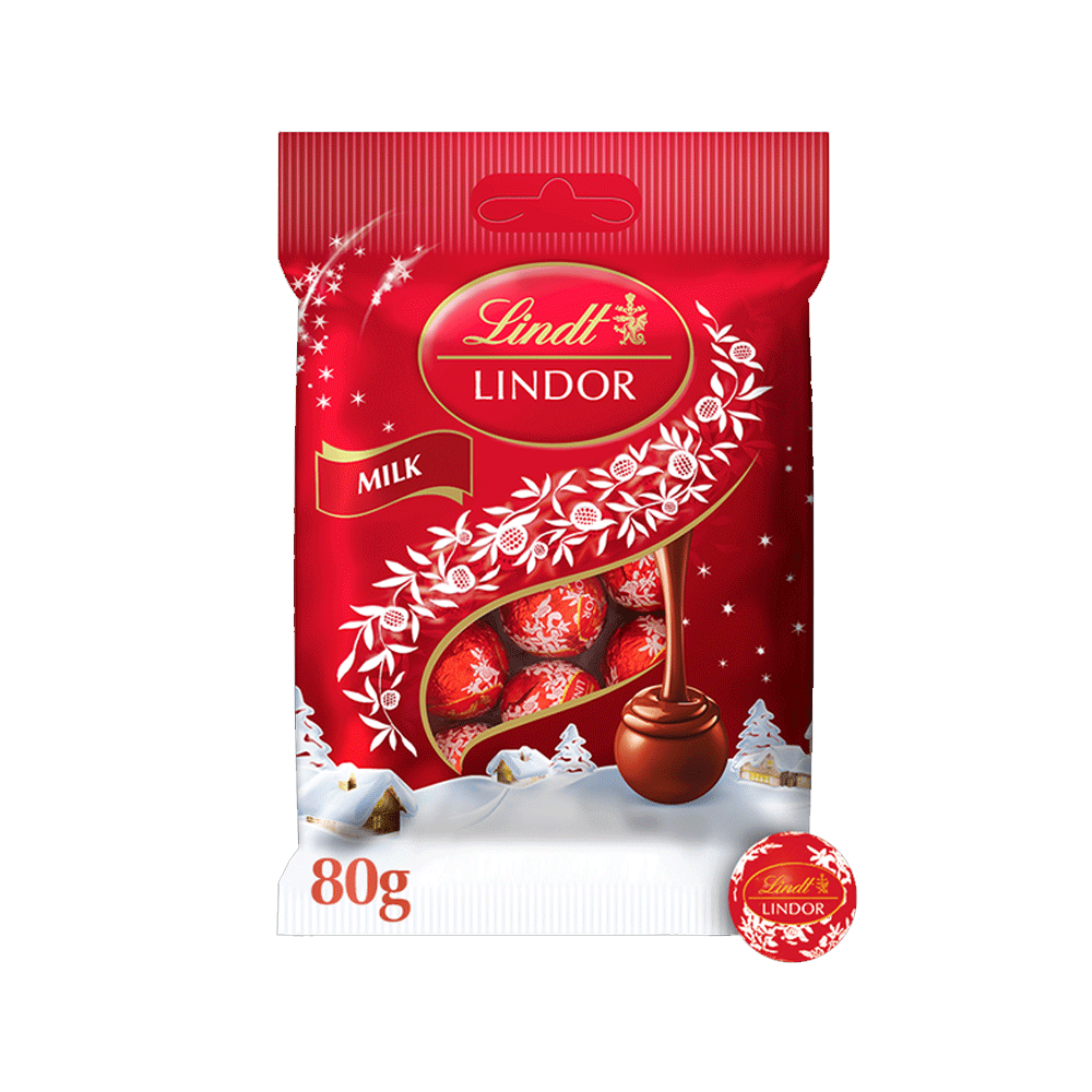 Lindt Lindor Mini Milk Chocolate Truffles 80g - Snapcart.pk