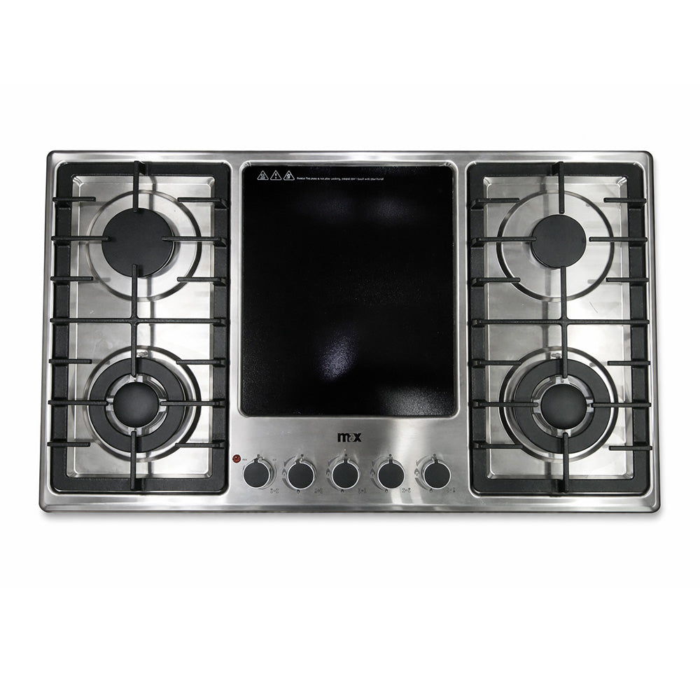 MAX 4BURNER HYBRID HOB Model EC-4001-LPG