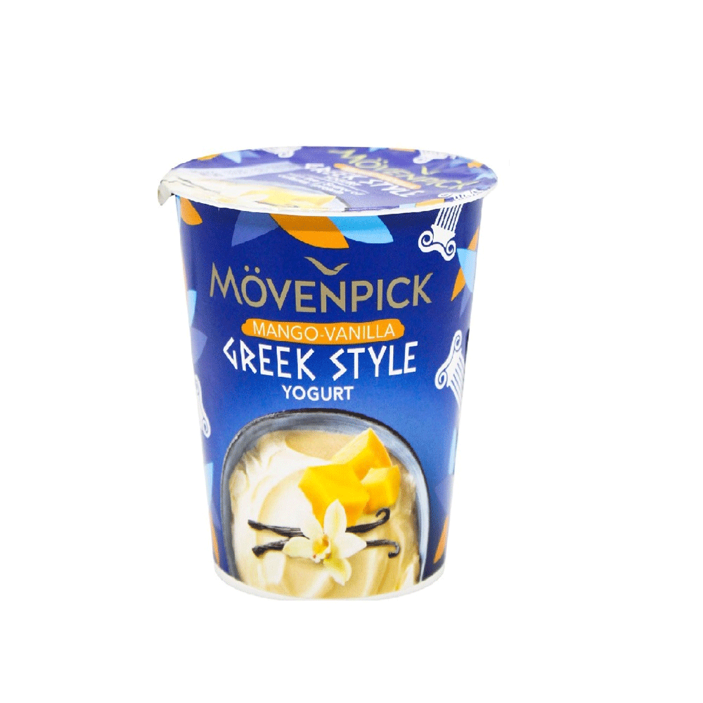 Movenpick Mango-Vanilla Greek Style Yogurt 400g - Snapcart.pk