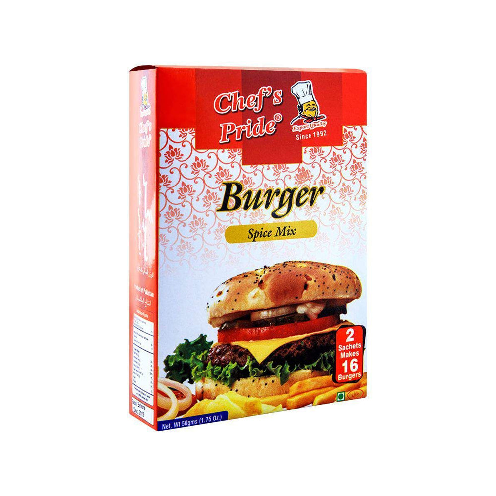 Chef's Pride Burger Masala 50g - Snapcart.pk