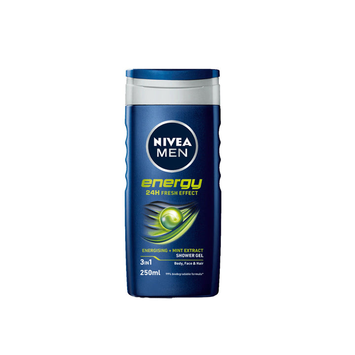 Nivea For Men Energy Shower Gel 250ml NIVEA