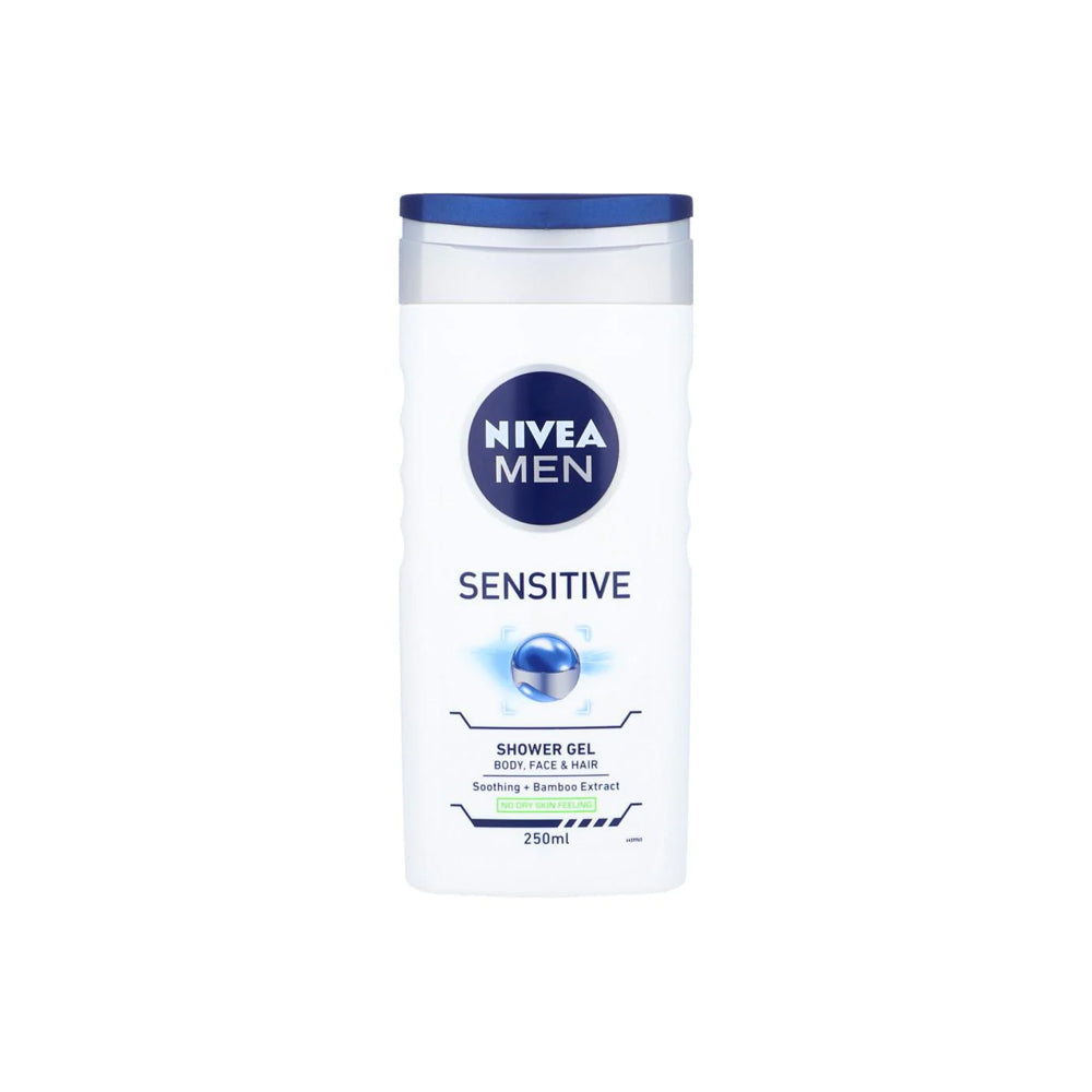 Nivea Men Shower Gel Sensitive 3in1 250ml NIVEA