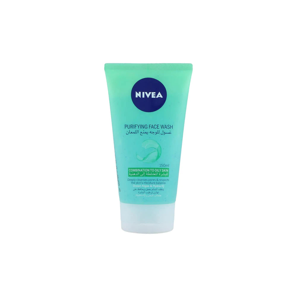 Nivea Purifying Face Wash Combination To Oil Skin 150ml - Snapcart.pk