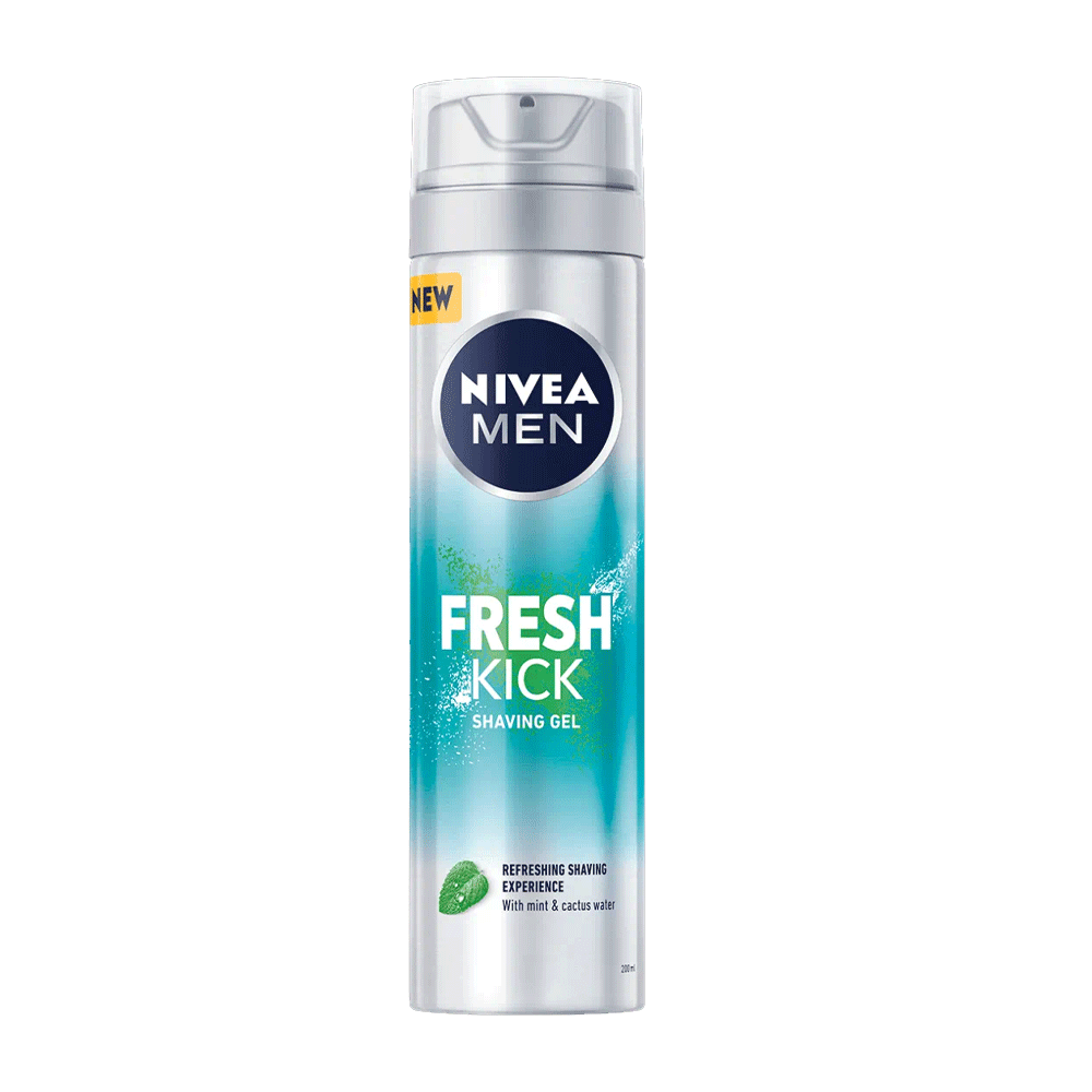 Nivea Men Shaving Gel Fresh Kick 200ml