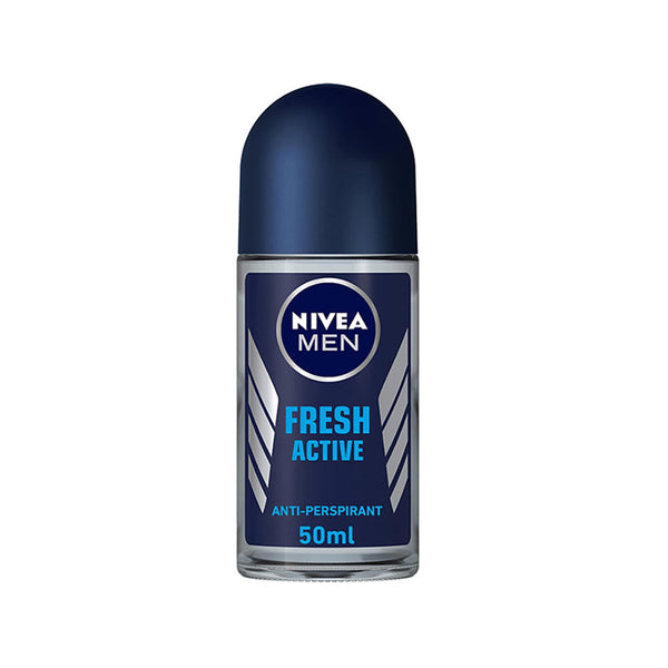 Nivea Men Fresh Active Roll On 50ml - Snapcart.pk