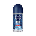 Nivea Men Cool Kick Roll On 50ml - Snapcart.pk