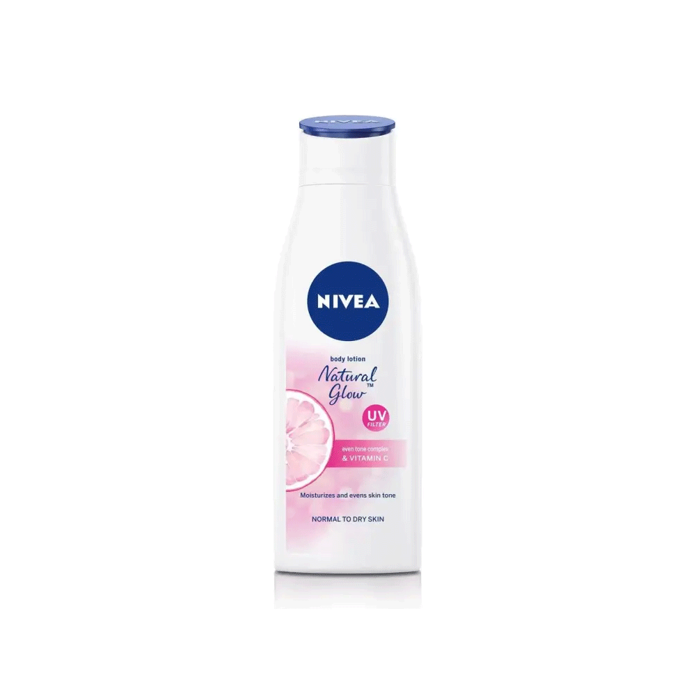 Nivea Body Lotion Natural Glow All Skin Type 250ml - Snapcart.pk