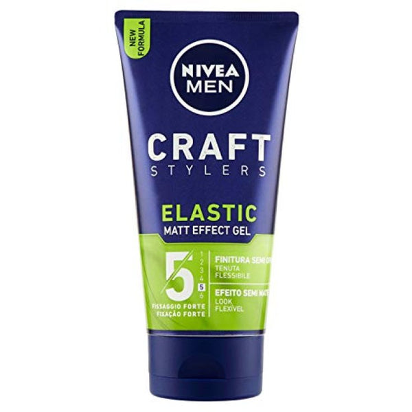 Nivea Men Craft Elastic Matt Effect Hair Gel 05 150ml - Snapcart.pk