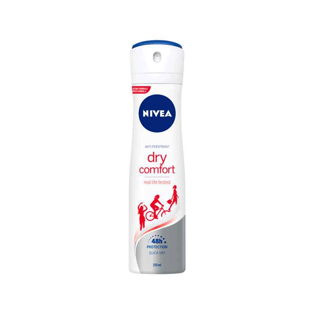 Nivea Dry Comfort Deodorant Spray 150ml - Snapcart.pk