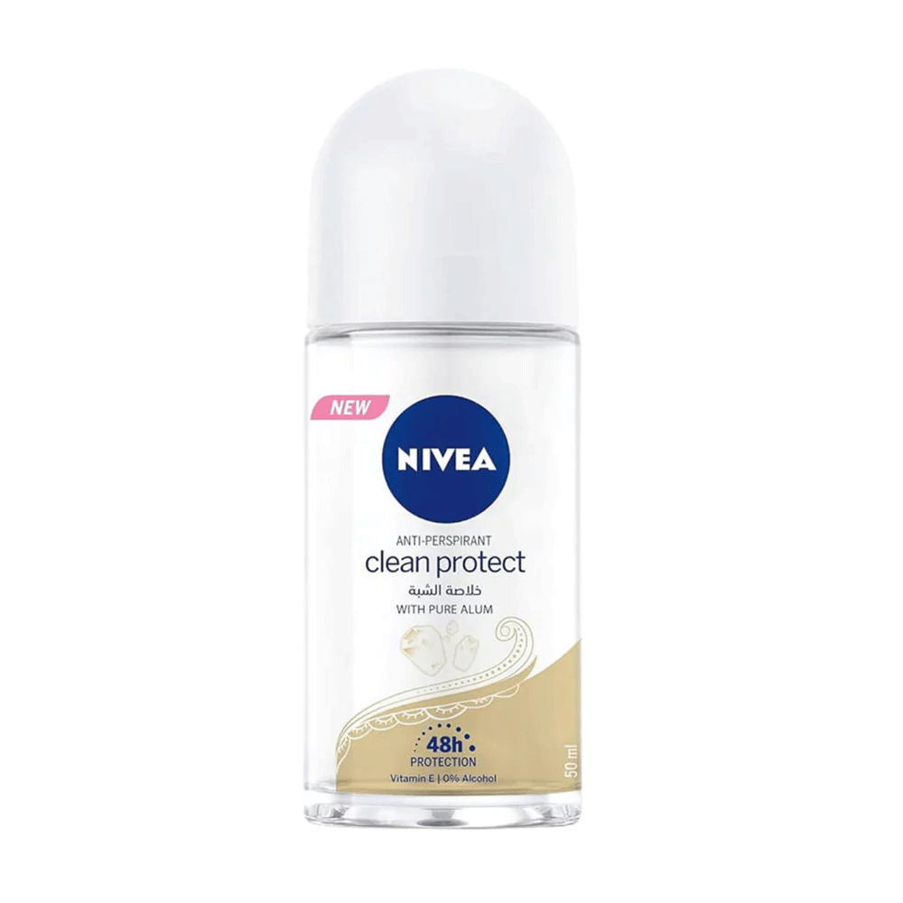 Nivea Clean Protect White Pure Alum Roll On 50ml
