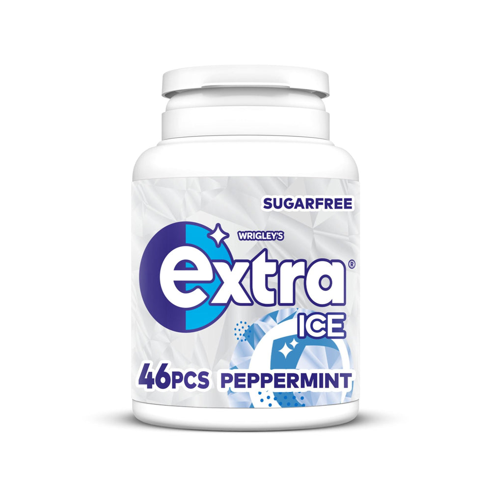Wrigley's Extra Ice Peppermint Jar 46s 64g - Snapcart.pk