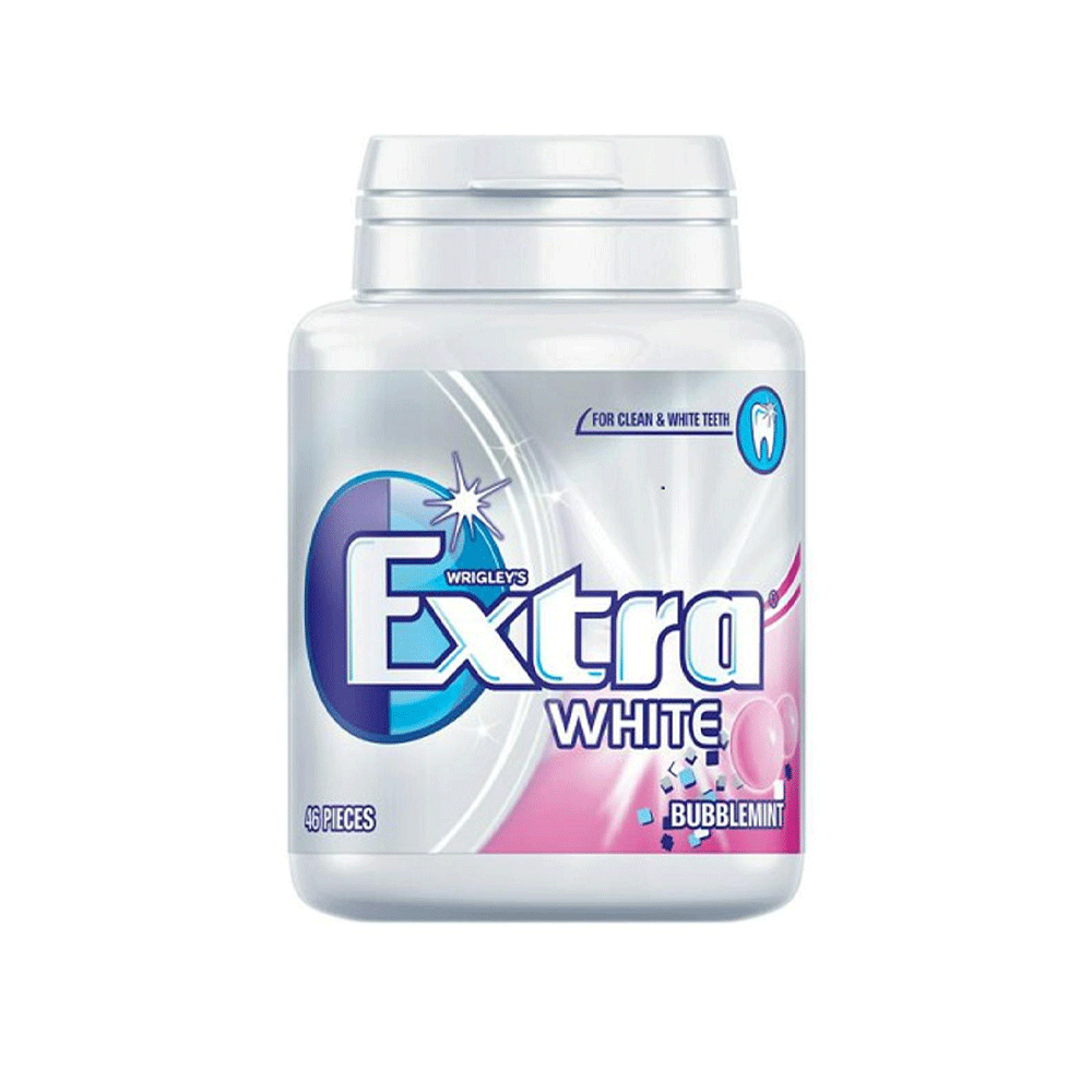 Extra Gum White Bubblemint 64gm 46s - Snapcart.pk