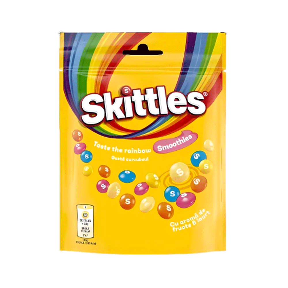 Skittles Smoothies Candy Pouch 152g - Snapcart.pk