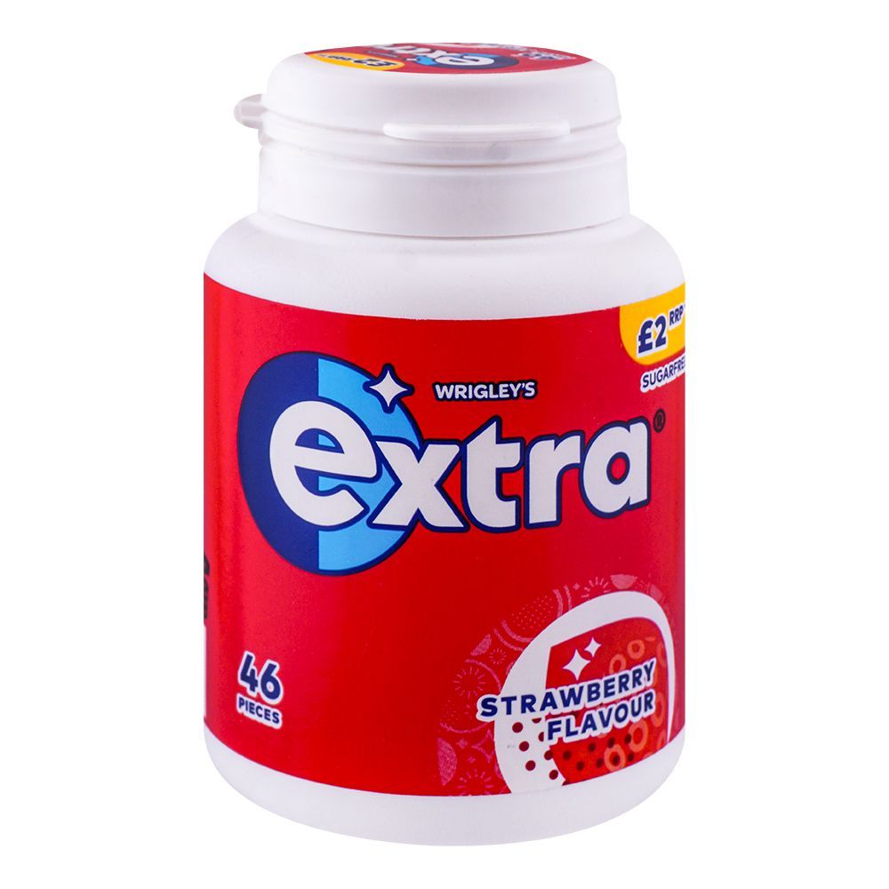 Wrigley's Extra Strawberry Sugar Free 46s - Snapcart.pk