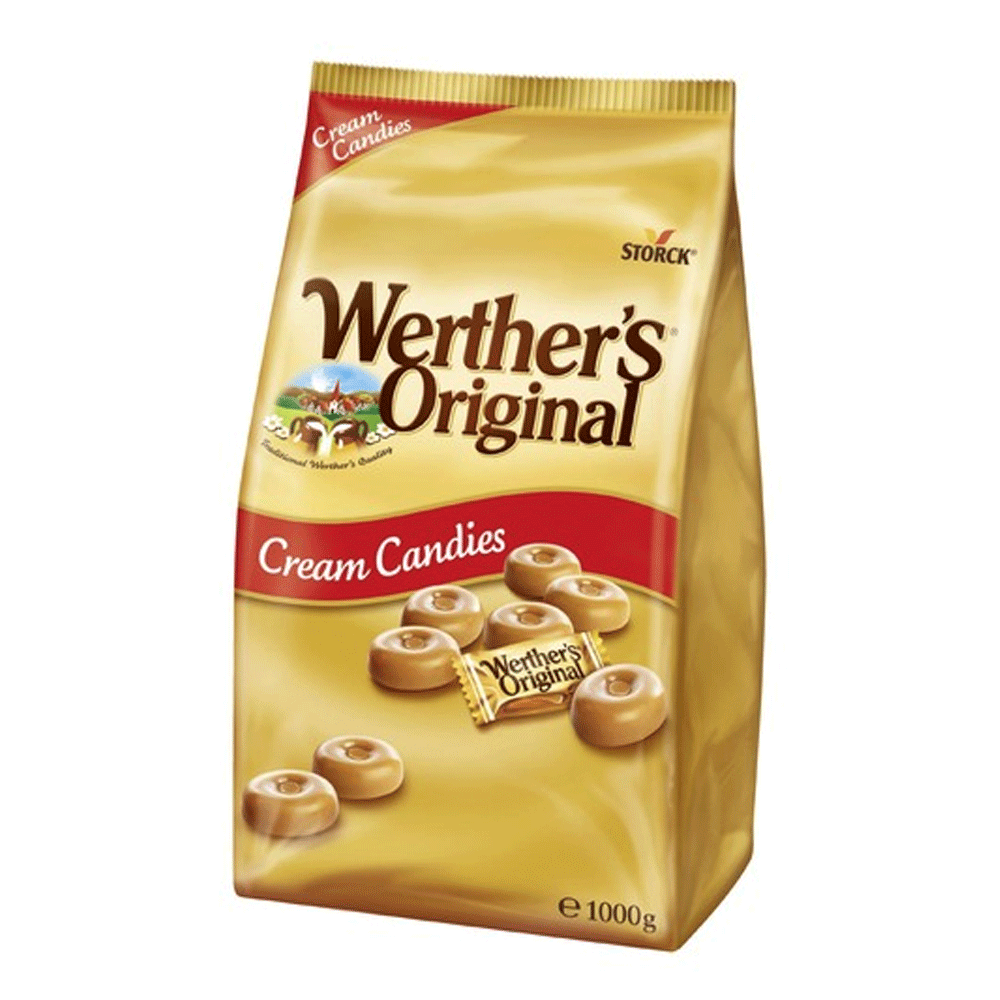Storck Werthers Original Cream Candies 1000g - Snapcart.pk
