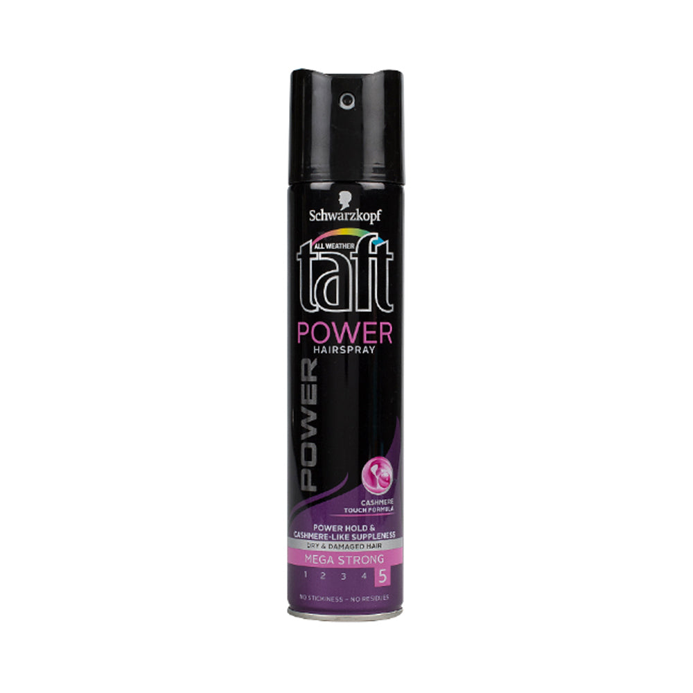 Schwarzkopf Traft Power Mega Strong 5 Hair Spray 250ml - Snapcart.pk