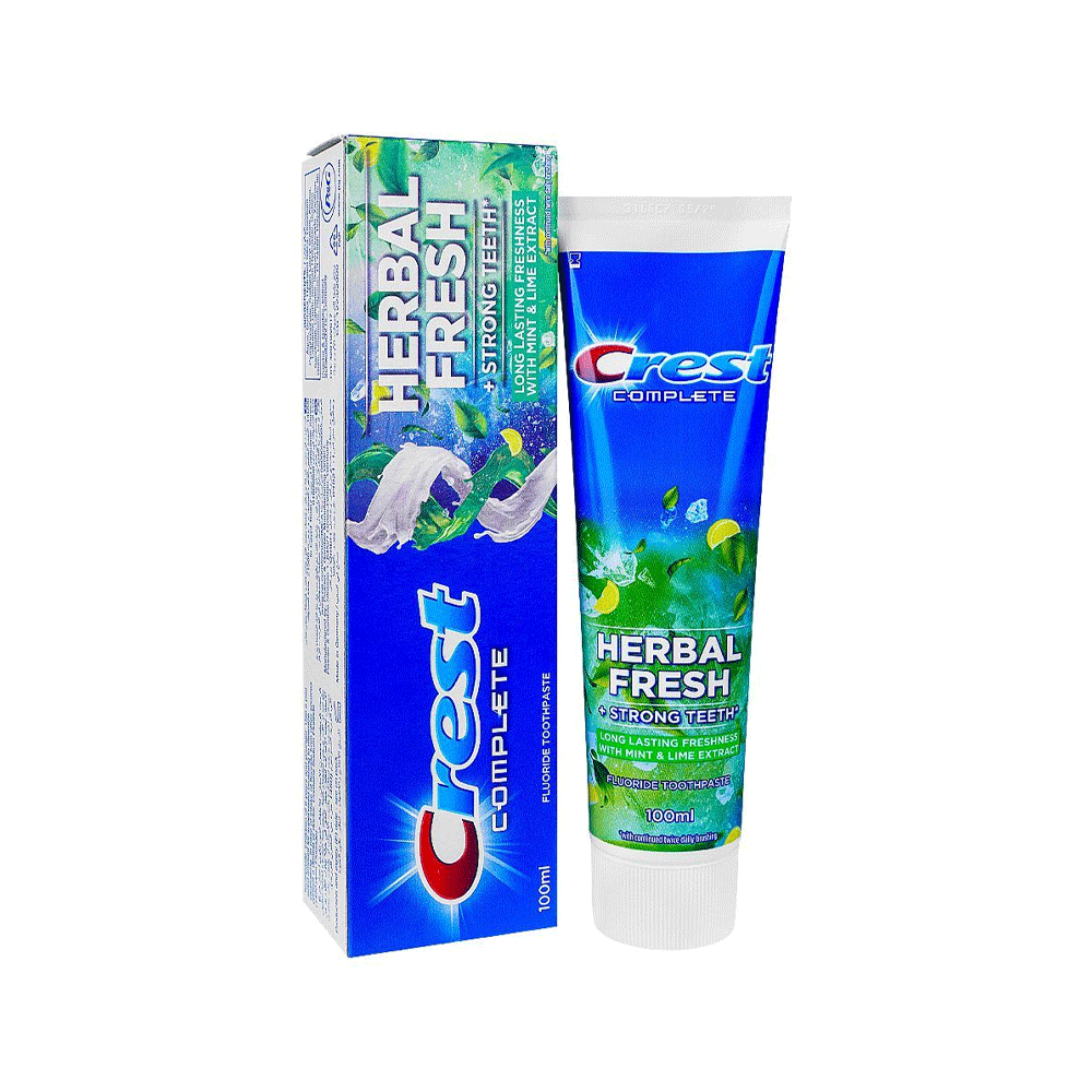 Crest Complete Mint & Thyme Fluoride Toothpaste 100ml Crest