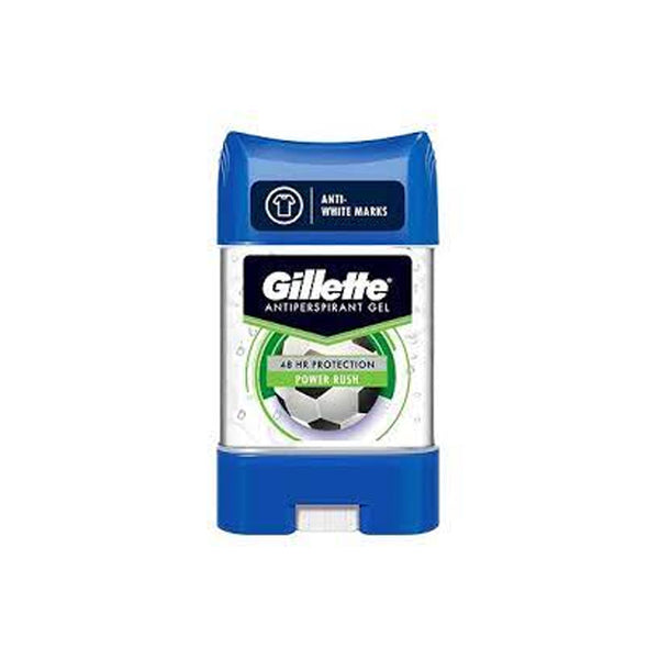 Gillette Antiperspirant Gel Power Rush Doedorant Stcik 70ml - Snapcart.pk
