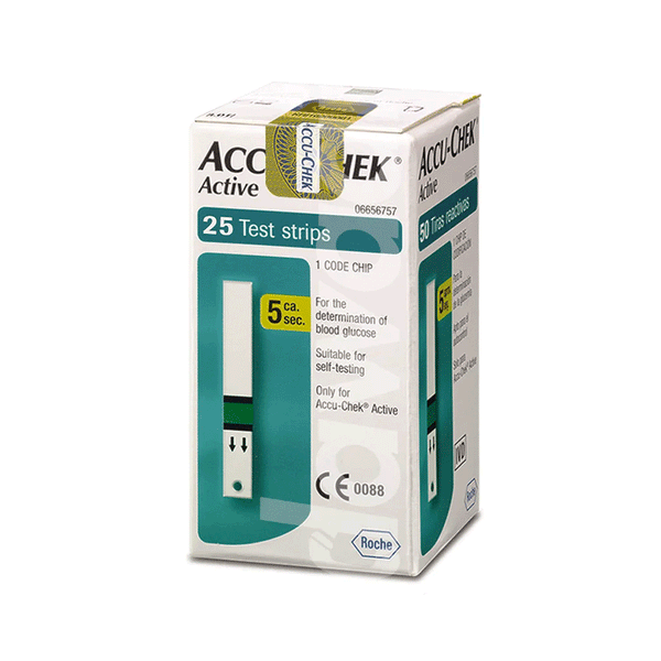 Accu-chek Active Strips 25s - Snapcart.pk
