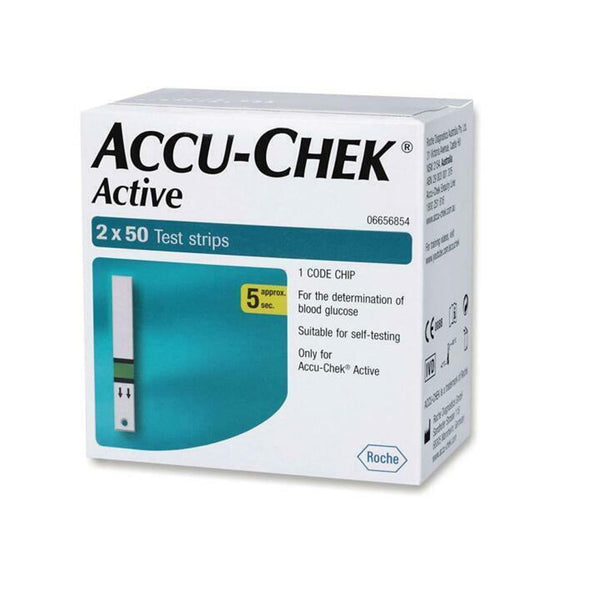 Accu-chek Active Strips 100s - Snapcart.pk