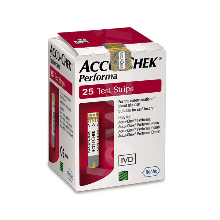 Accu-chek Performa Strips 25s - Snapcart.pk