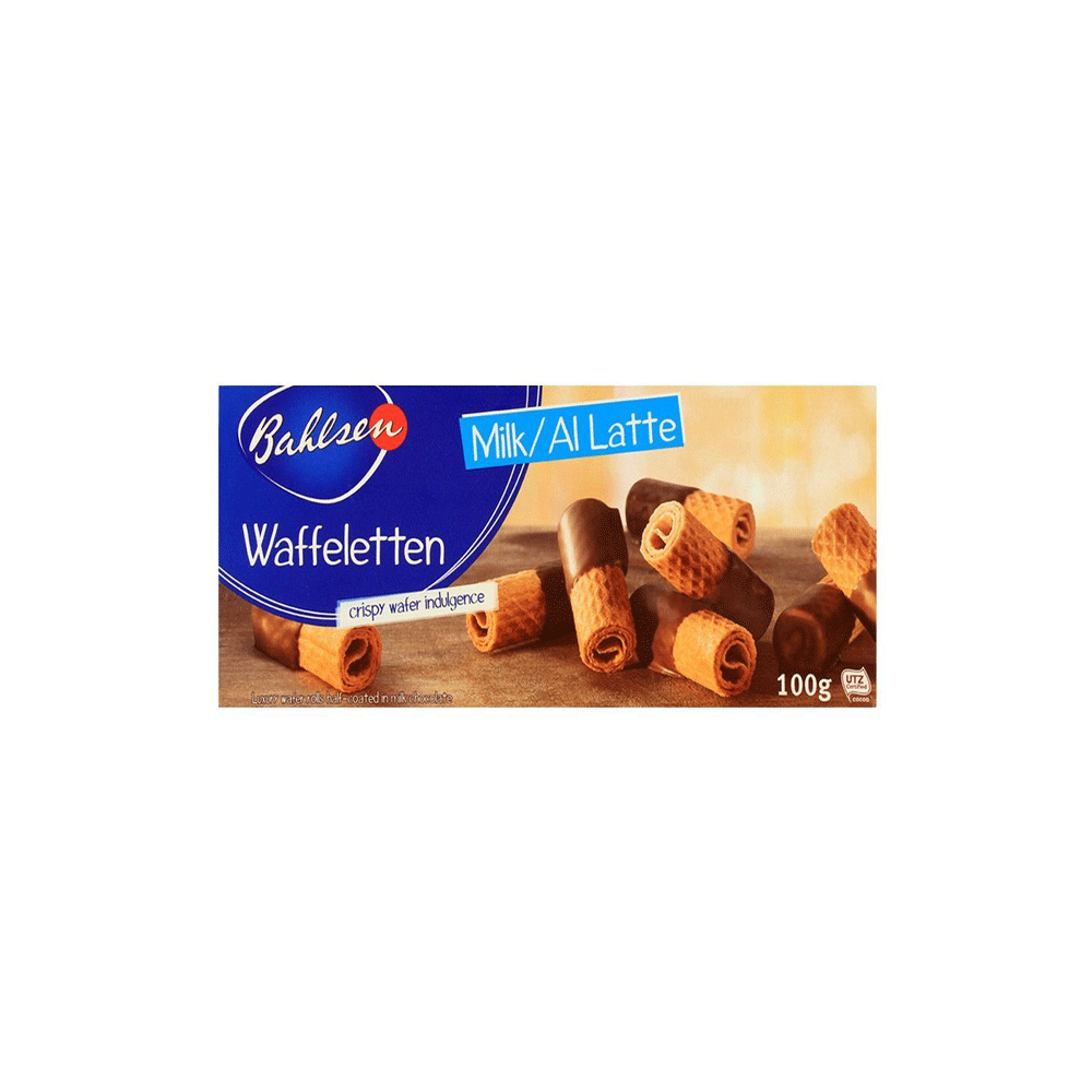 Bahlsen Milk Waffeletten Wafers 100g