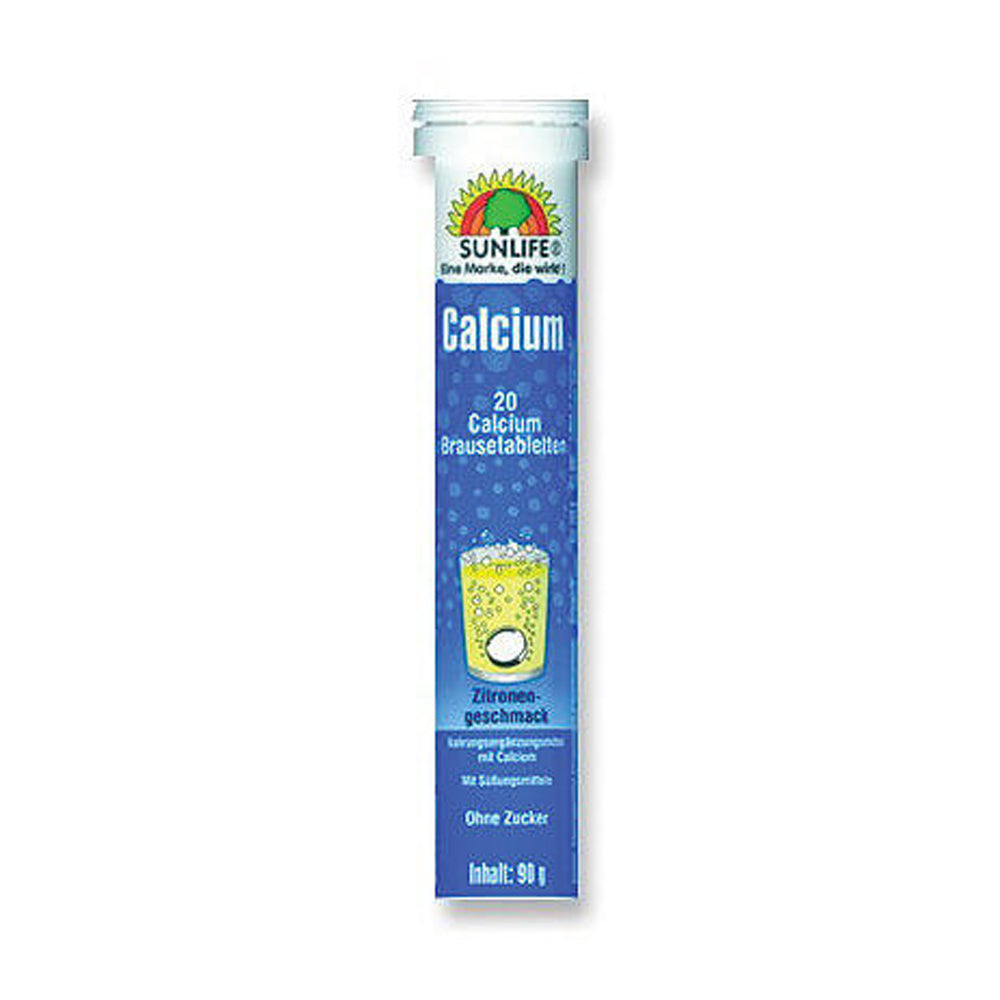 Sunlife Calcium Lemon Tablets 20s - Snapcart.pk