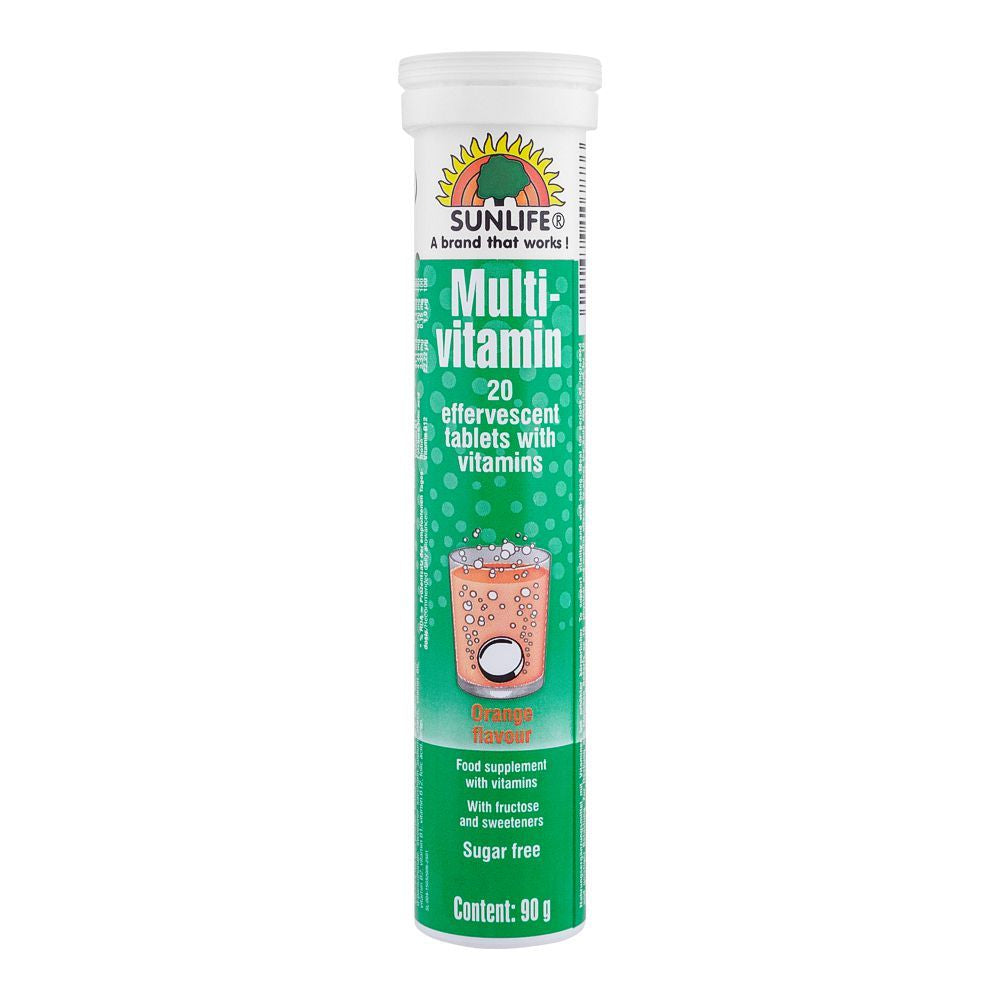 Sunlife Multi-vitamin Orange Tablets 20s