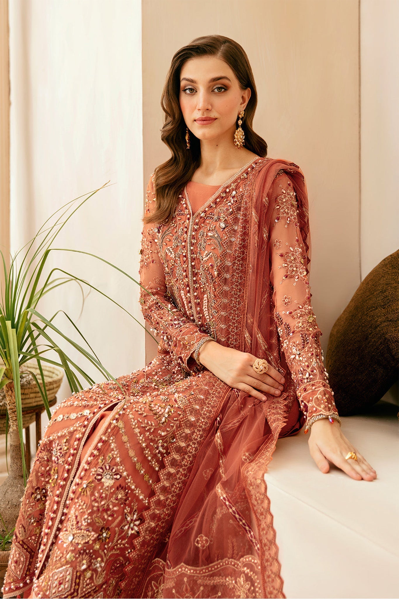 Ramsha Unstitched 3 Piece Luxury Festive Wedding Vol-04 Collection'2024-HB-402