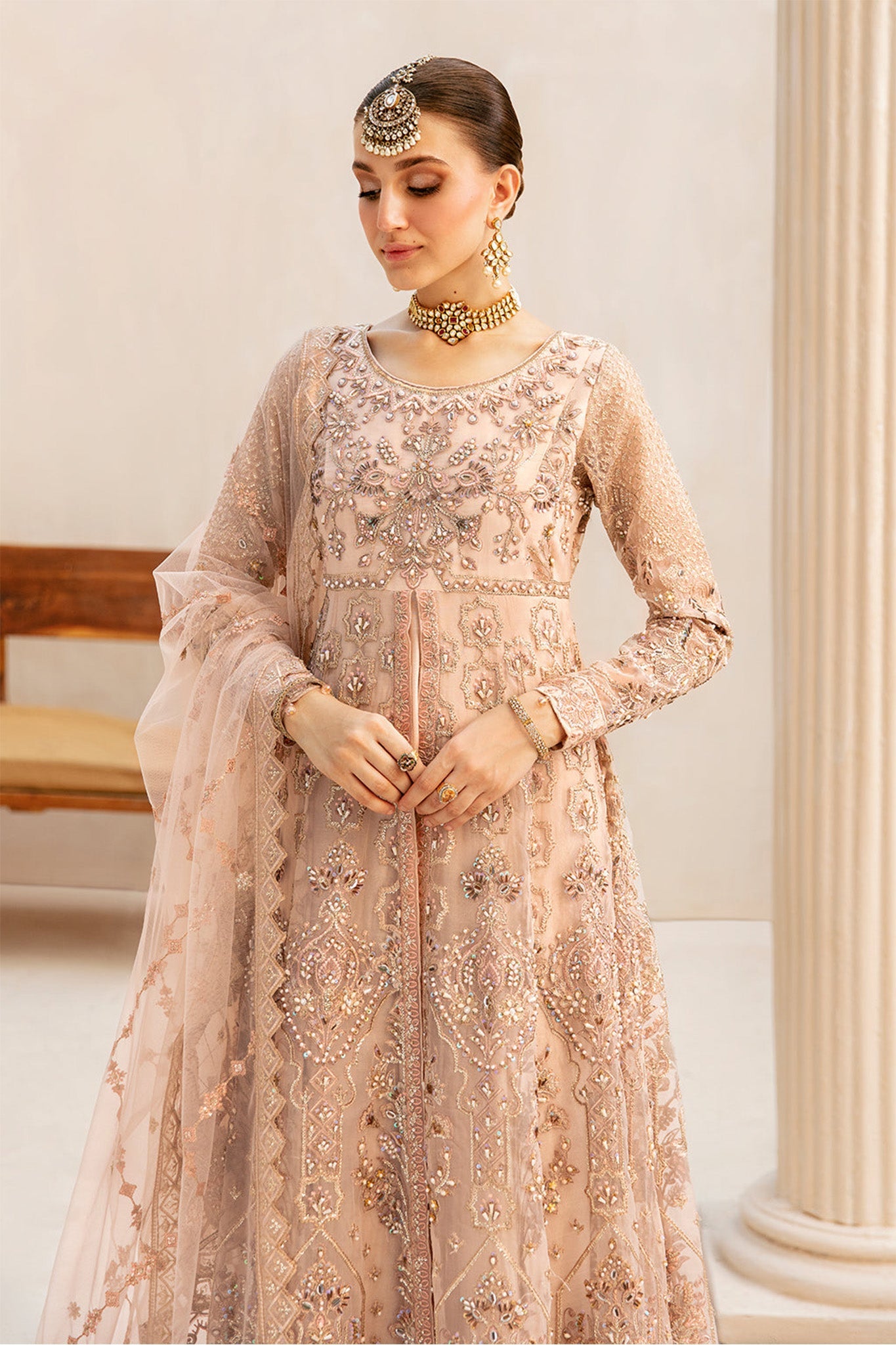 Ramsha Unstitched 3 Piece Luxury Festive Wedding Vol-04 Collection'2024-HB-403
