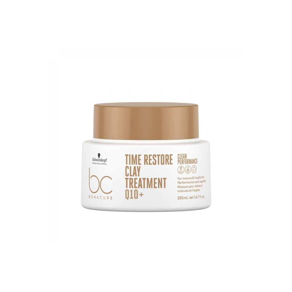 Schwarzkopf Time Restore Clay Treatment 200ml - Snapcart.pk
