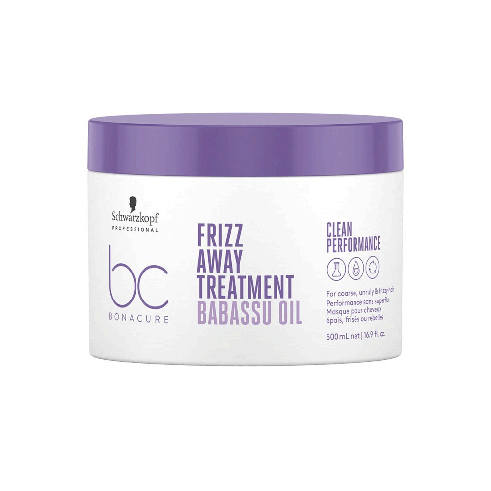 Schwarzkopf Bonacure Frizz Away Treatment Babassu Oil 500ml